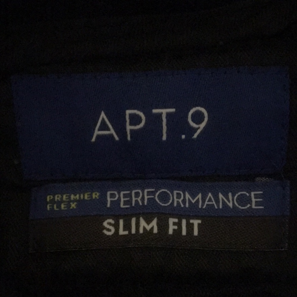 Navy blue Apt9 slim fit 32x 30 premier flex